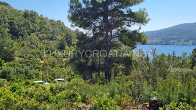 Sea view building plot for sale in Croatia Korcula island