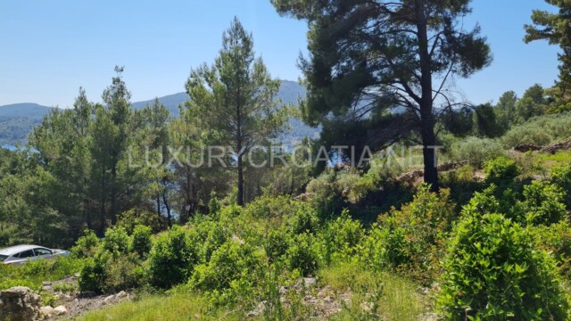 Sea view building plot for sale in Croatia Korcula island