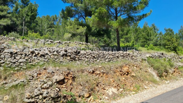 Sea view building plot for sale in Croatia Korcula island