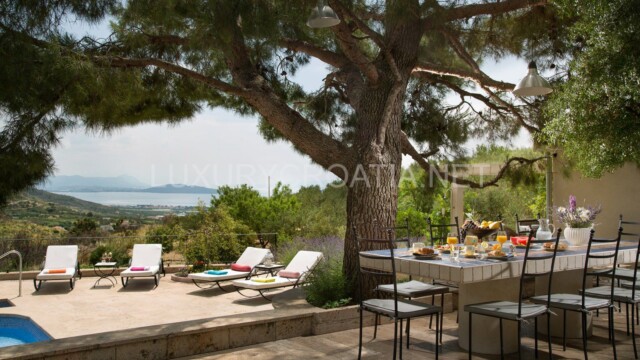 Sea view real estate for sale Trogir area Croatia