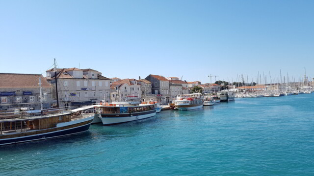 New modern villa for sale seafront Trogir area Croatia