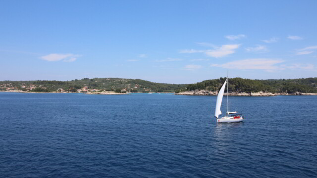 Sea view building plot for sale in Croatia Korcula island