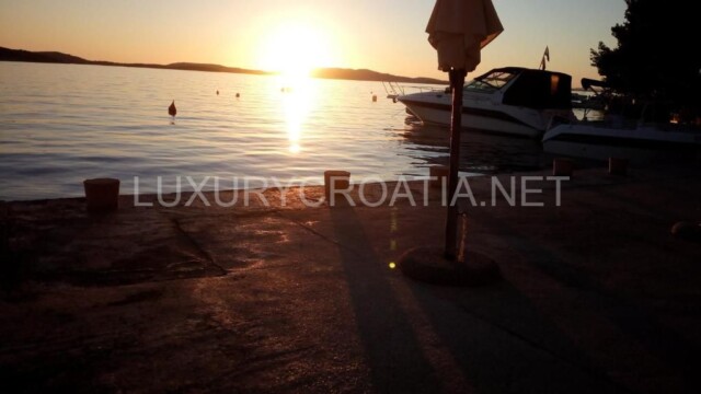 Waterfront residence for sale with boat mooring Sibenik region Croatia