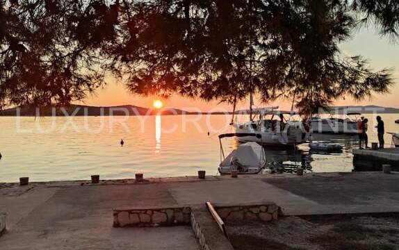Waterfront residence for sale with boat mooring Sibenik region Croatia