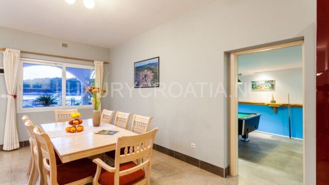 Beachfront villa with a pool for sale in Croatia Korcula island
