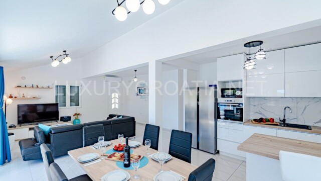 Beachfront villa with a pool for sale in Croatia Korcula island