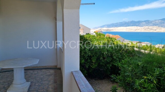 House for sale in Pag Croatia with panoramic sea view