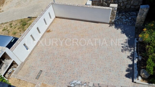 House for sale in Pag Croatia with panoramic sea view