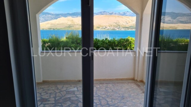 House for sale in Pag Croatia with panoramic sea view