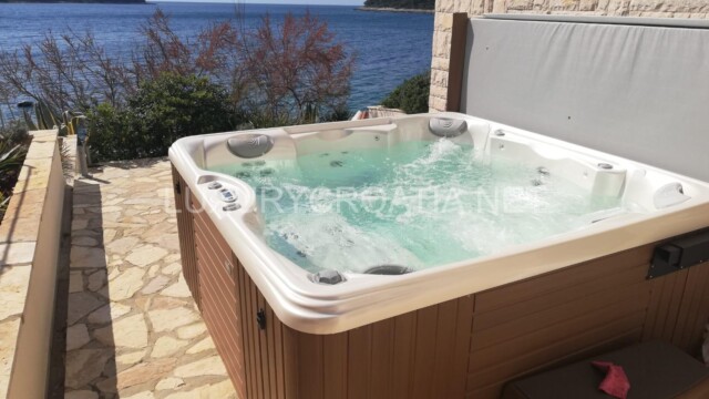 Frontline villa for sale directly on the beach island Korcula