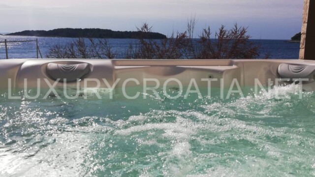 Frontline villa for sale directly on the beach island Korcula