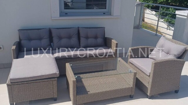 Waterfront villa with pool for sale Korcula town Croatia