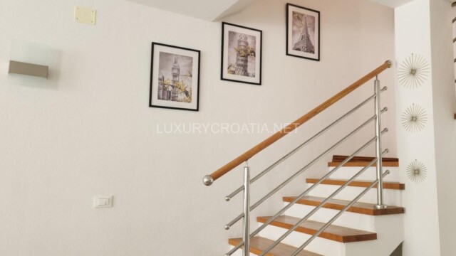 Waterfront villa with pool for sale Korcula town Croatia