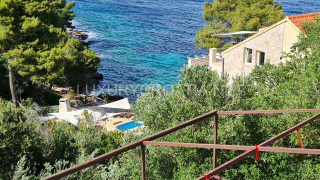 Seafront house for sale in Korcula Croatia