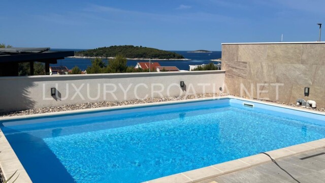 New modern villa for sale with pool in Rogoznica area Croatia
