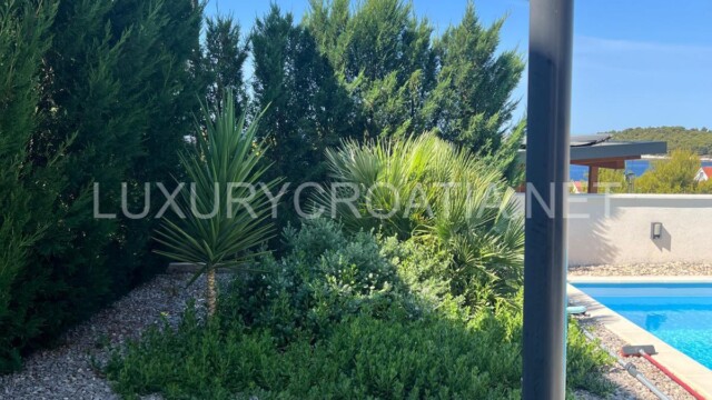 New modern villa for sale with pool in Rogoznica area Croatia