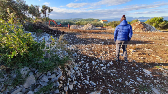 Stunning sea view land for sale on Solta island Croatia
