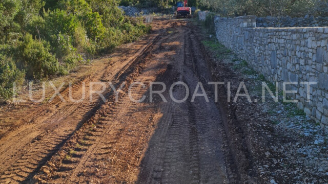 Stunning sea view land for sale on Solta island Croatia
