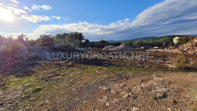 Stunning sea view land for sale on Solta island Croatia